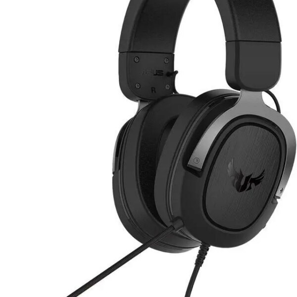 ASUS TUF H3 Gaming Headset H3 – Discord, TeamSpeak Certified, 7.1 Surround Sound, Gaming Headphones with Boom Microphone for PC, Playstation 4, - Pappy Mall