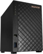 Asustor AS1102TL Drivestor 2 Lite 2 Bay NAS, Quad-Core 1.7GHz CPU, 1GbE Port, 1GB DDR4 (Diskless) - Pappy Mall