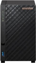Asustor AS1102TL Drivestor 2 Lite 2 Bay NAS, Quad-Core 1.7GHz CPU, 1GbE Port, 1GB DDR4 (Diskless) - Pappy Mall