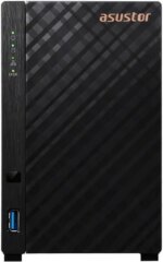 Asustor AS1102TL Drivestor 2 Lite 2 Bay NAS, Quad-Core 1.7GHz CPU, 1GbE Port, 1GB DDR4 (Diskless) - Pappy Mall