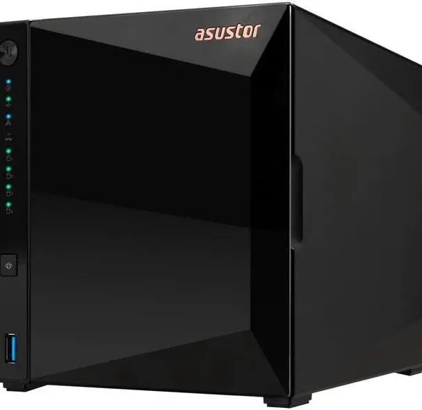 Asustor AS3304T v2 Drivestor 4 Pro Gen2 4 Bay NAS, Quad-Core 1.7GHz CPU, 2.5GbE Port, 2GB DDR4 (Diskless) - Pappy Mall