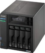 Asustor Lockerstor 4 Gen 2 AS6704T 4 Bay NAS, Quad-Core 2.0GHz, Dual 2.5GbE Ports, 4GB RAM DDR4, Four M.2 SSD Slots (Diskless) - Pappy Mall