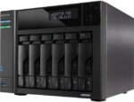 Asustor Lockerstor 6 Gen 2 AS6706T 6 Bay NAS, Quad-Core 2.0GHz, Dual 2.5GbE Ports, 8GB RAM DDR4, Four M.2 SSD Slots (Diskless) - Pappy Mall