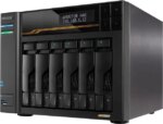 Asustor Lockerstor 6 Gen3 AS6806T 6 Bay NAS, Quad-Core 2.3GHz CPU, Dual USB 4 Ports, Dual 10GbE Ports, Dual 5GbE Ports, 16G ECC RAM DDR5, Four M.2 SSD - Pappy Mall