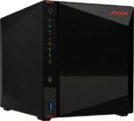 Asustor Nimbustor 4 Gen2 AS5404T 4 Bay NAS, Quad-Core 2.0GHz CPU, Dual 2.5GbE Ports, 4GB DDR4, Four M.2 SSD Slots (Diskless) - Pappy Mall