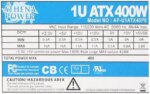 Athena Power AP-U1ATX40P8 1U EPS 80 PLUS Server Power Supply - Pappy Mall