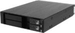 Athena Power BP-TLASA2221 1 x 3.5" HDD Bay into 2 x 2.5" Bays HDD Rack - Pappy Mall