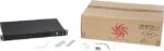 Athena Power RM-1UC138 Black 1U Rackmount Server Case - Pappy Mall