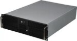Athena Power RM-3U316465U3 Silver/Black 3U Rackmount Server Case - Pappy Mall