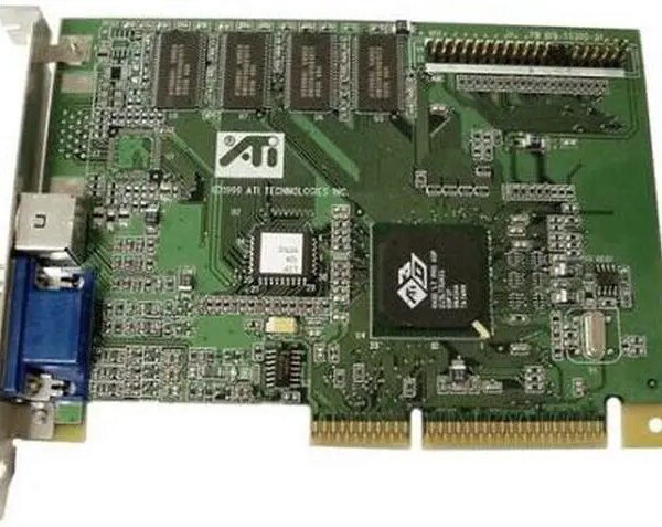 ATI 109-55700-00 Ver2.0 8Mb SDRAM AGP Rage Lt Pro Video Card - Pappy Mall