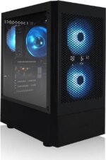 AVGPC Max Gaming PC, AMD Ryzen 5 5600G 6-Core 4.4 GHz Max Boost, AMD Radeon Vega 7 (GPU upgrade ready up to RTX 5070), 16GB 3200MHz DDR4, 1TB M.2 NVMe - Pappy Mall