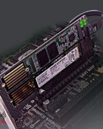 Bailink Dual M.2 PCIE Adapter, M.2 SSD NVME (M Key) & SATA (B Key) Adapter with SATA cable for One M.2 NVMe and One SATA SSD 22110/2280/2260/2242/2230 - Pappy Mall