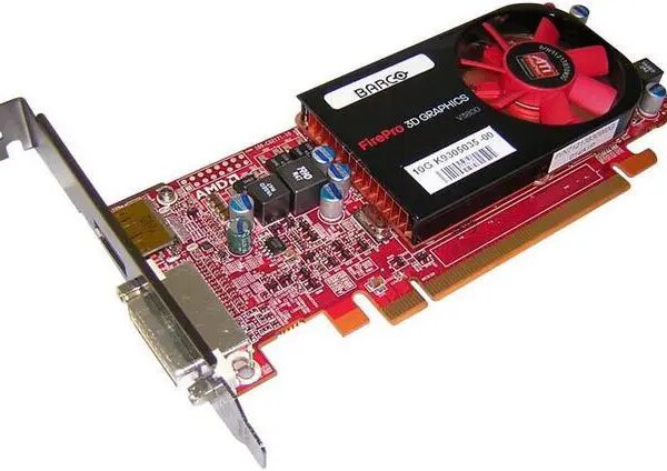 Barco MXRT-2400 FirePro Graphic Card - 512 MB DDR3 SDRAM - PCI Express 2.0 x16 - Low-profile - Single Slot Space Required - Pappy Mall
