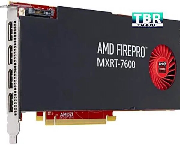 Barco MXRT-7600 8GB AMD Firepro Quad Head PCIe Video Graphic Card Controller (K9306044)High End 3D Display - Pappy Mall