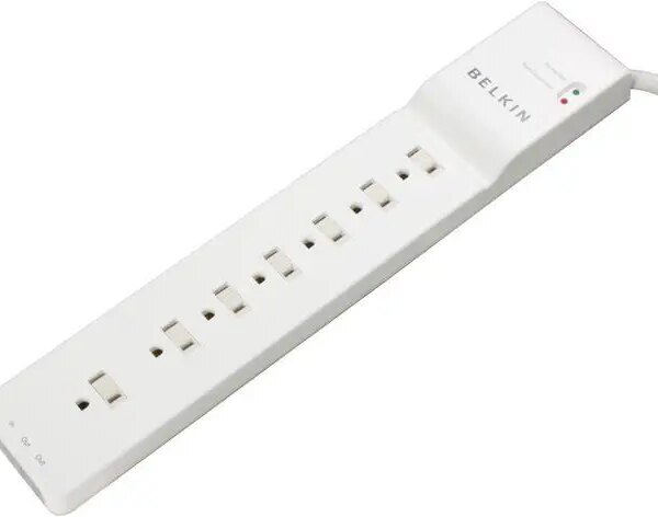 BELKIN BE107200-06 6 Feet 7 Outlets 2320 joule Home/office Surge Protector - Pappy Mall