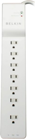 BELKIN BE107200-06 6 Feet 7 Outlets 2320 joule Home/office Surge Protector - Pappy Mall