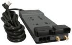 BELKIN BE108230-12 12 Feet 8 Outlets 3390 Joules Surge Protector w/ Telephone Line/Coaxial Protection/Extended Cord - Pappy Mall