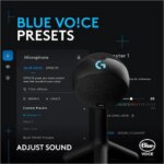 Blue Yeti Condenser Microphone for Gaming, Live Streaming - Black 988-000549 - Pappy Mall