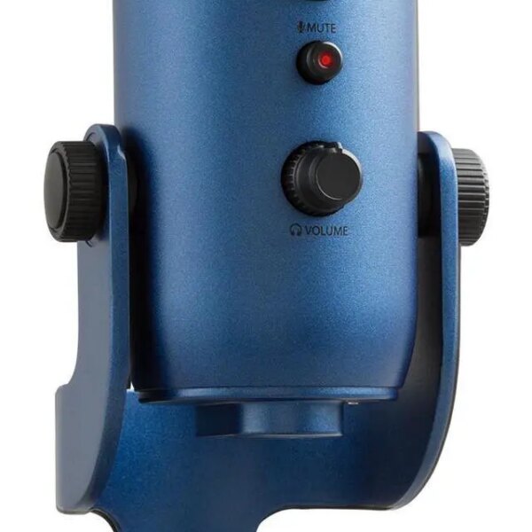 Blue Yeti USB Microphone for PC, Mac, Gaming, Recording, Streaming, Podcasting, Studio and Computer Condenser Mic with Blue VO!CE effects, 4 Pickup - Pappy Mall