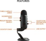 Blue Yeti USB Microphone - Pappy Mall