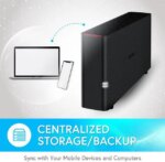 BUFFALO LinkStation 210 1-Bay Personal Cloud Network Storage 4TB (1x4TB) with Hard Drives Included - Pappy Mall