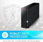 BUFFALO LinkStation 210 1-Bay Personal Cloud Network Storage 4TB (1x4TB) with Hard Drives Included - Pappy Mall