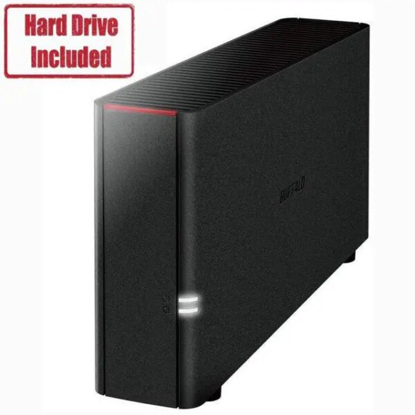 BUFFALO LinkStation 210 1-Bay Personal Cloud Network Storage 4TB (1x4TB) with Hard Drives Included - Pappy Mall