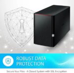 BUFFALO LinkStation 220 2-Bay Personal Cloud Network Storage 12TB (2x6TB) with Hard Drives Included - Pappy Mall