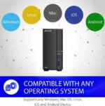 BUFFALO LinkStation 710 1-Bay Professional Network Storage 4TB (1x4TB) with Hard Drives Included - Pappy Mall
