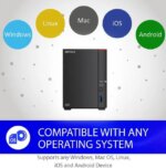 BUFFALO LinkStation 720 2-Bay Professional Network Storage 16TB (2x8TB) with Hard Drives Included - Pappy Mall