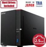 BUFFALO LinkStation 720 2-Bay Professional Network Storage 16TB (2x8TB) with Hard Drives Included - Pappy Mall