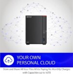 BUFFALO LinkStation 720 2-Bay Professional Network Storage 16TB (2x8TB) with Hard Drives Included - Pappy Mall