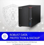 BUFFALO LinkStation 720 2-Bay Professional Network Storage 16TB (2x8TB) with Hard Drives Included - Pappy Mall