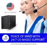 BUFFALO LinkStation 720 2-Bay Professional Network Storage 16TB (2x8TB) with Hard Drives Included - Pappy Mall