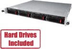 BUFFALO TeraStation 5420 4-Bay 16TB (4x4TB) Business Rackmount NAS Storage Hard Drives Included - Pappy Mall