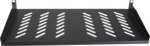 Cables Direct Online 1U Rack Mount Server Shelf - 19" Black, 10" (250mm) Depth - Heavy Duty, Space-Saving, Durable Design for Servers, Switches & - Pappy Mall