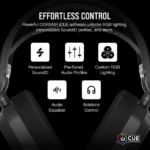 Corsair HS80 MAX Wireless Multiplatform Gaming Headset with Bluetooth - Dolby Atmos - Broadcast Quality Microphone - iCUE Compatible - PC, Mac, PS5, - Pappy Mall