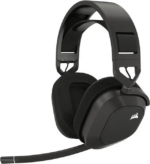 Corsair HS80 MAX Wireless Multiplatform Gaming Headset with Bluetooth - Dolby Atmos - Broadcast Quality Microphone - iCUE Compatible - PC, Mac, PS5, - Pappy Mall