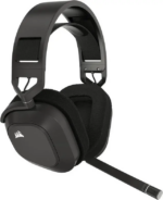 Corsair HS80 MAX Wireless Multiplatform Gaming Headset with Bluetooth - Dolby Atmos - Broadcast Quality Microphone - iCUE Compatible - PC, Mac, PS5, - Pappy Mall