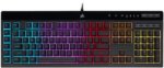 Corsair K55 RGB PRO Membrane Wired Gaming Keyboard – IP42 Dust and Spill-Resistant, 6 Macro Keys w/ Elgato Integration, iCUE Compatible – Black - Pappy Mall