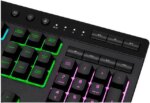 Corsair K55 RGB PRO Membrane Wired Gaming Keyboard – IP42 Dust and Spill-Resistant, 6 Macro Keys w/ Elgato Integration, iCUE Compatible – Black - Pappy Mall