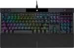 Corsair K70 RGB PRO Wired Mechanical Gaming Keyboard - Cherry MX RGB Red Linear Switches, 8,000Hz Hyper-Polling, PBT Double-Shot PRO Keycaps, - Pappy Mall
