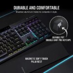 Corsair K70 RGB PRO Wired Mechanical Gaming Keyboard - Cherry MX RGB Red Linear Switches, 8,000Hz Hyper-Polling, PBT Double-Shot PRO Keycaps, - Pappy Mall