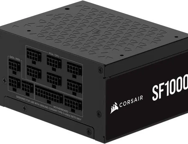 Corsair SF Series (2024) SF1000, 80 PLUS Platinum, Fully Modular SFX Power Supply, CP-9020257-NA - Pappy Mall