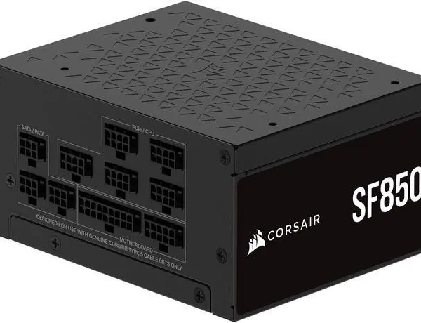 Corsair SF Series (2024) SF850, 80 PLUS Platinum, Fully Modular SFX Power Supply, CP-9020256-NA - Pappy Mall
