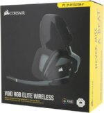 Corsair VOID RGB ELITE Wireless Circumaural Premium Gaming Headset with 7.1 Surround Sound, Carbon - Pappy Mall