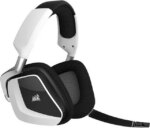 Corsair VOID RGB Elite Wireless Premium Gaming Headset with 7.1 Surround Sound - Discord Certified - Works with PC, PS5 and PS4 - White - Pappy Mall