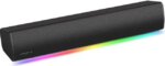 Creative Labs Sound Blaster GS3 Compact Gaming Soundbar (Black) - Pappy Mall