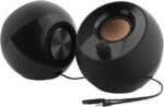 Creative Pebble 2.0 USB-Powered Desktop Speakers with Far-Field Drivers and Passive Radiators for Pcs and Laptops (Black) - Pappy Mall