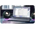 Creative Pebble Pro Minimalist 2.0 USB-C Speakers with Bluetooth, RGB Lighting - Black - Pappy Mall